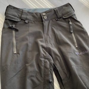 Volcom youth snow ski winter pants. Xs black